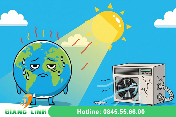 Sử dụng điều hòa như thế nào để bảo vệ trái đất
